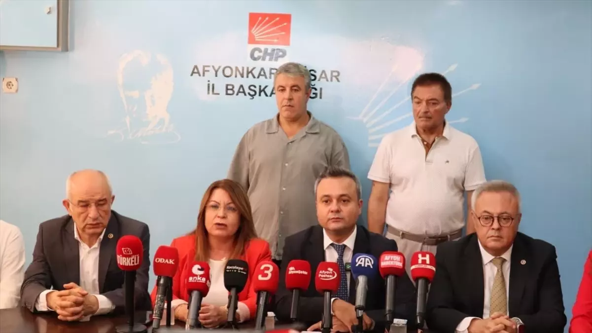 CHP Afyonkarahisar\'da Saha Çalışması