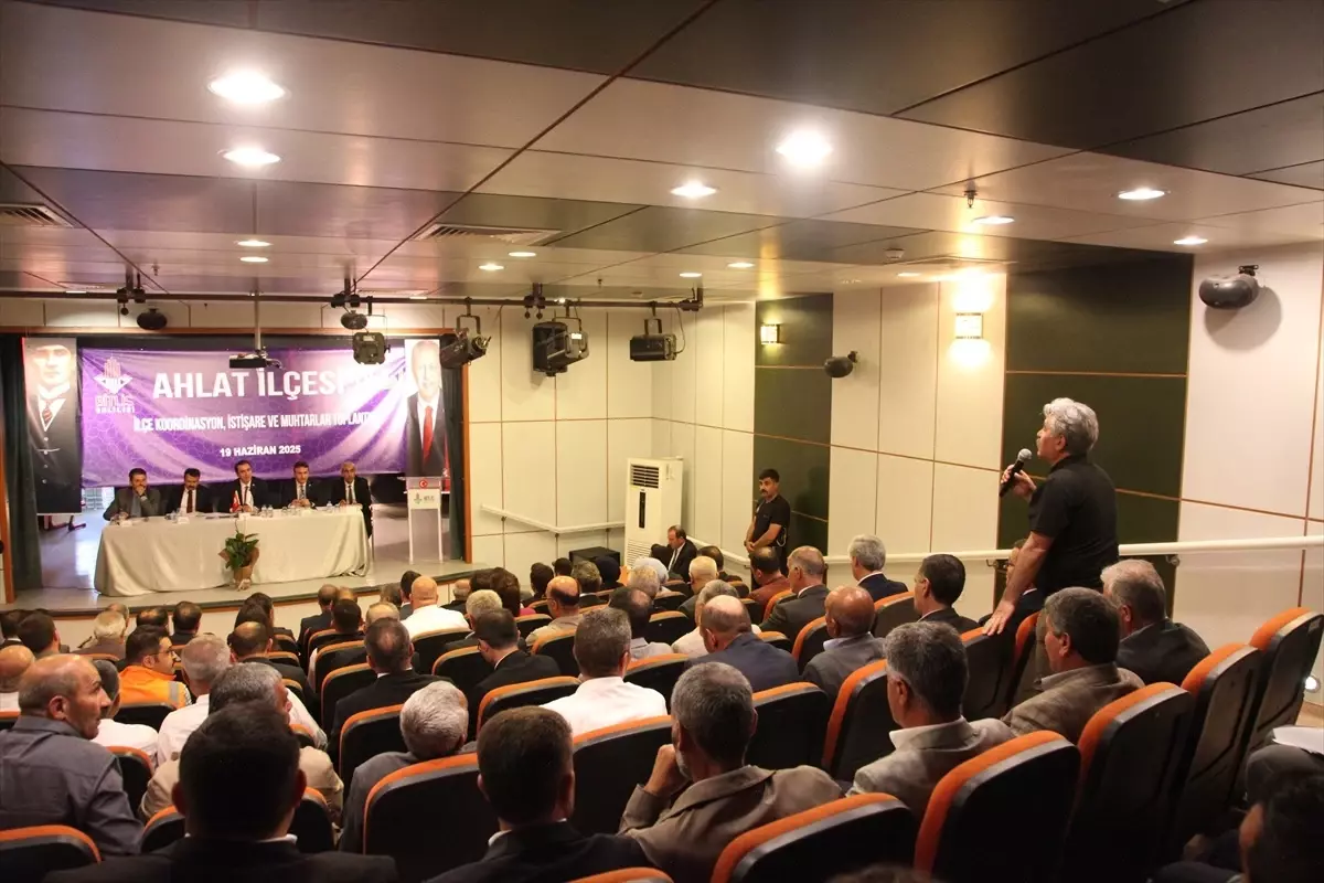 Ahlat\'ta Koordinasyon ve İstişare Toplantısı