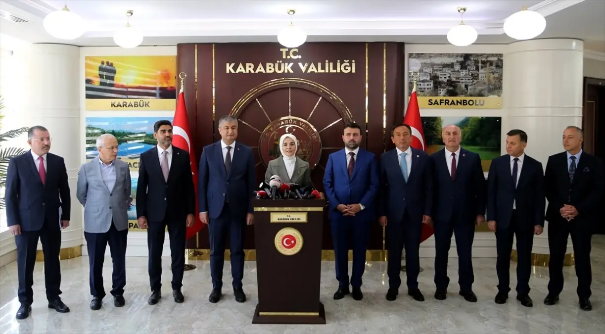 Aile ve Sosyal Hizmetler Bakanı Göktaş, Karabük\'te konuştu Açıklaması