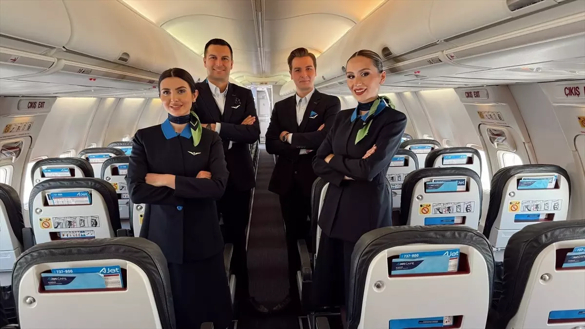 AJet Halep Seferlerine Başlıyor