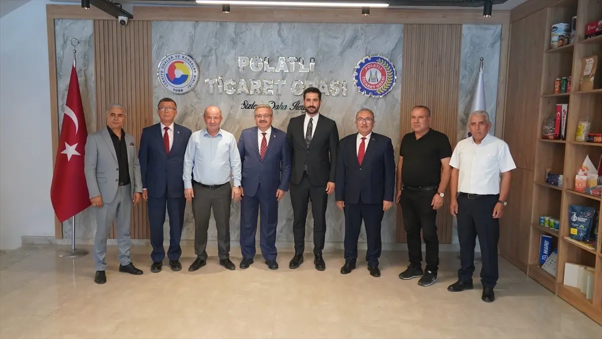 Yurdunuseven Polatlı\'da Esnafı Ziyaret Etti