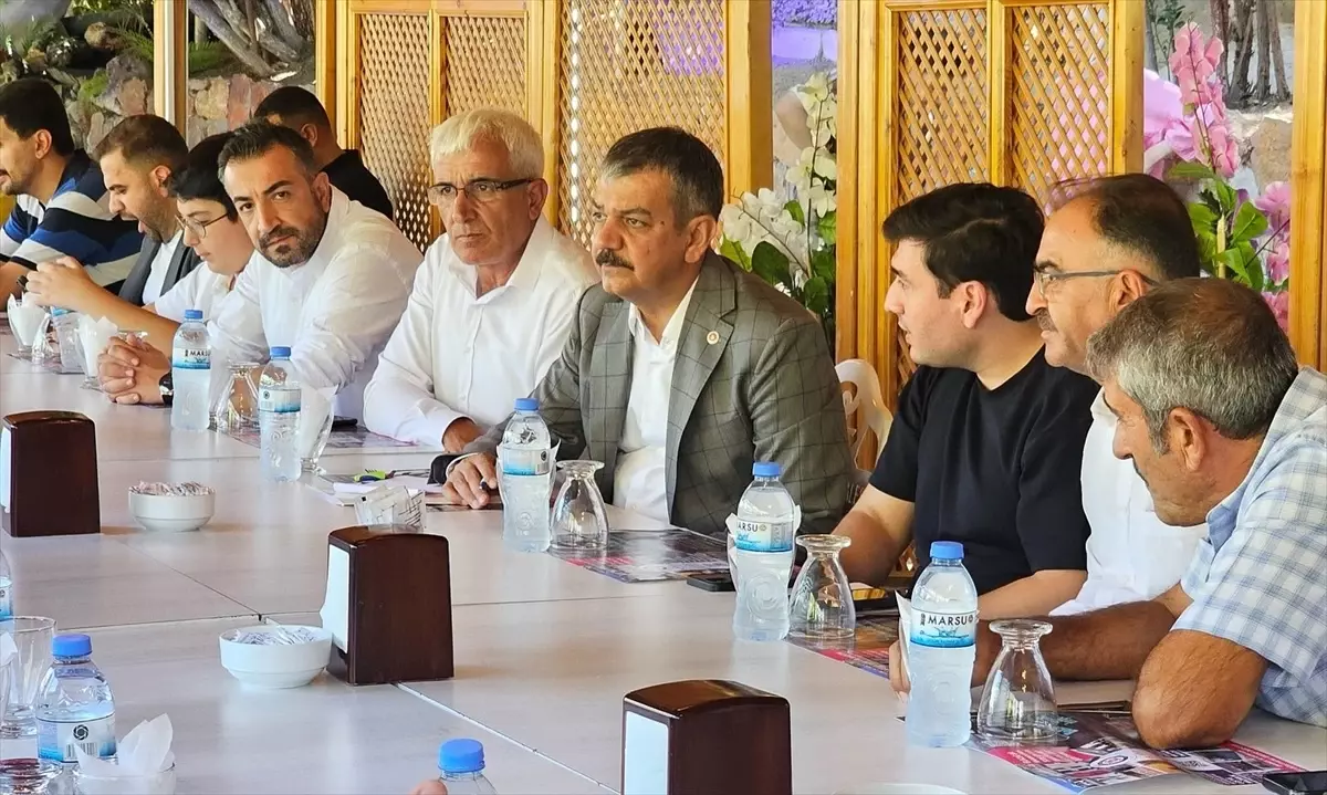 Erol Keleş Keban\'da Alabalık Üreticileriyle Buluştu