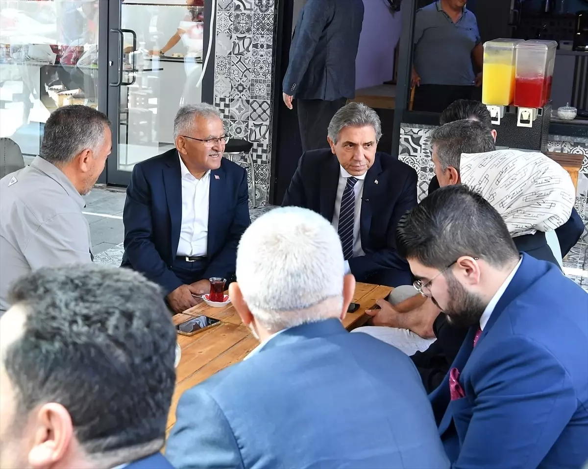 Demir ve Büyükkılıç Kayseri\'de Ziyaret Gerçekleştirdi