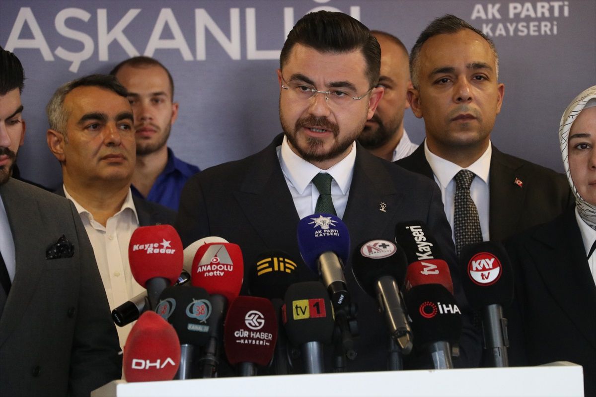 AK Parti İl Başkanı Okandan, gündemi değerlendirdi