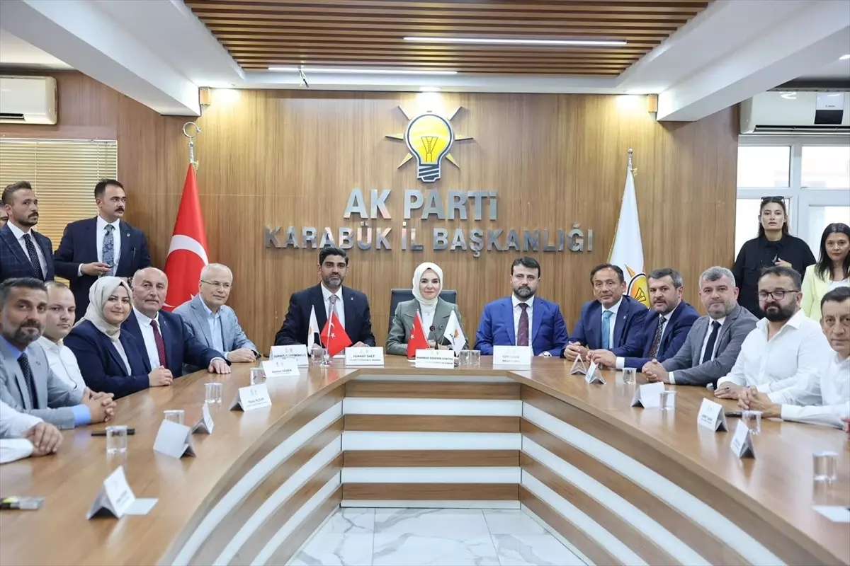 AK Parti Karabük İl Başkanı Salt, Bakan Göktaş\'ın ziyaretini değerlendirdi