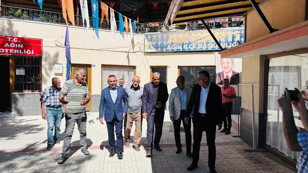 İhsan Koca Ağın\'da İstişare Toplantısı Düzenledi