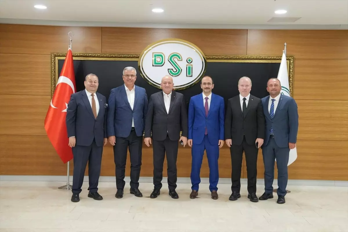 Ayhan Gider, Biga Heyetiyle Ankara\'da Ziyaretlerde Bulundu