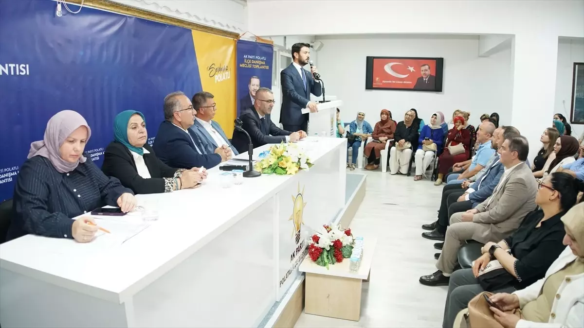 AK Parti MKYK Üyesi Avşar, Polatlı\'da İlçe Danışma Toplantısı\'na katıldı