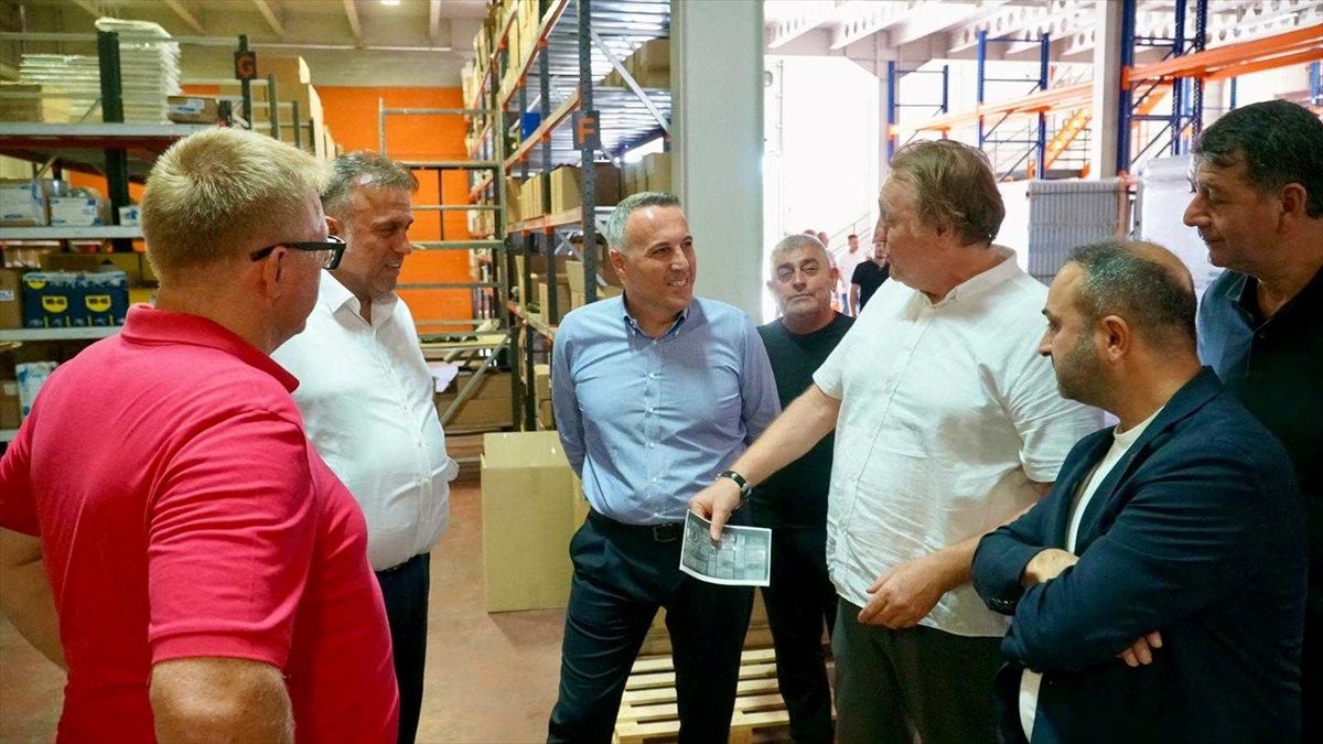 Tever, Ekonomiye Katkı Sağlayan Firmaları Ziyaret Etti