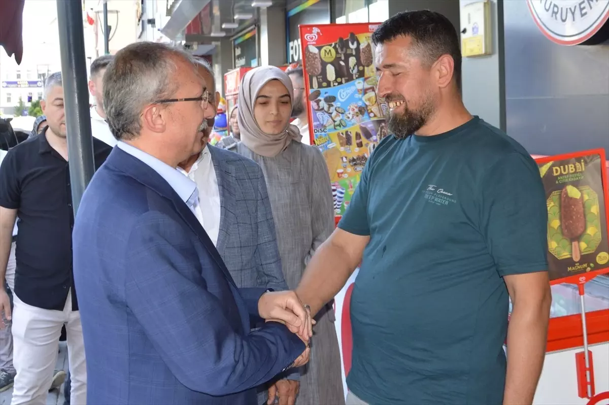 Kırcalı Havza\'da Ziyaretlerde Bulundu