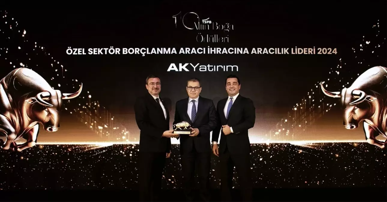 Ak Yatırım, Altın Boğa Ödülleri\'nde İki Ödül Kazandı