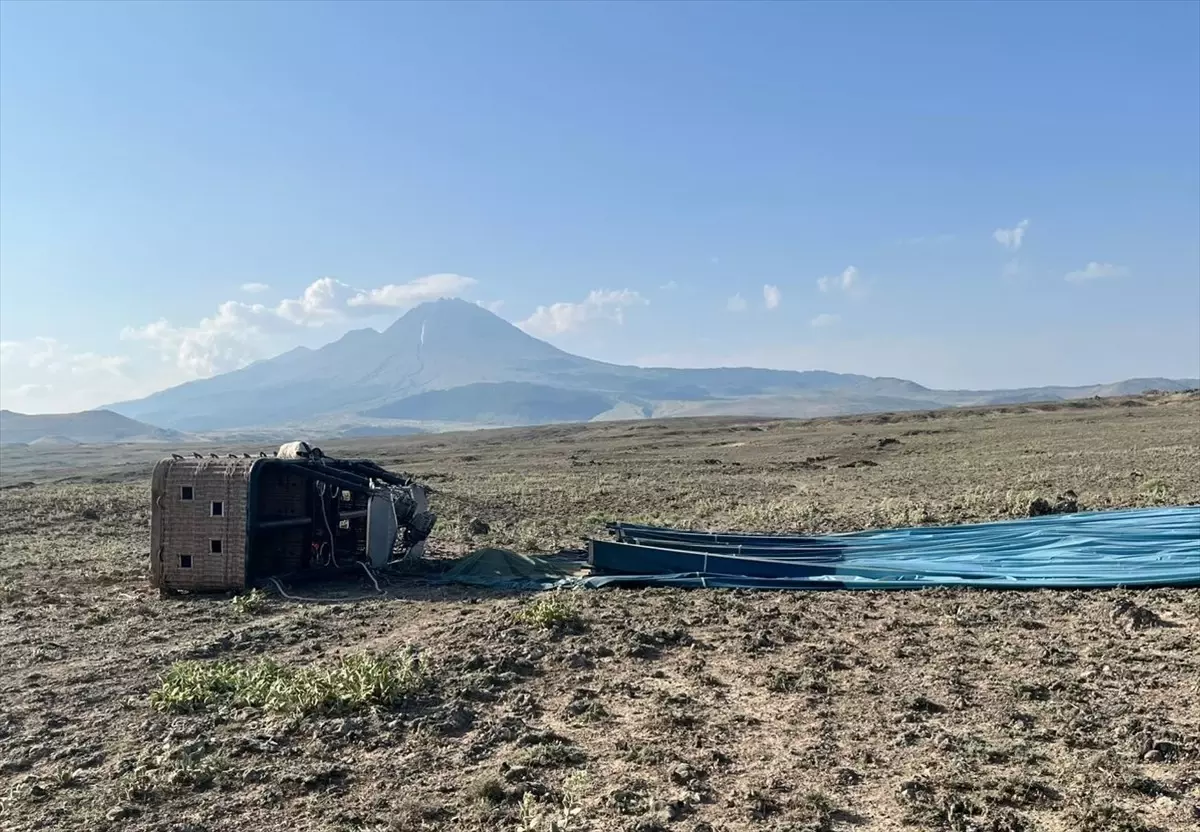 Aksaray\'da Sıcak Hava Balonu Kazası: 1 Ölü, 31 Yaralı