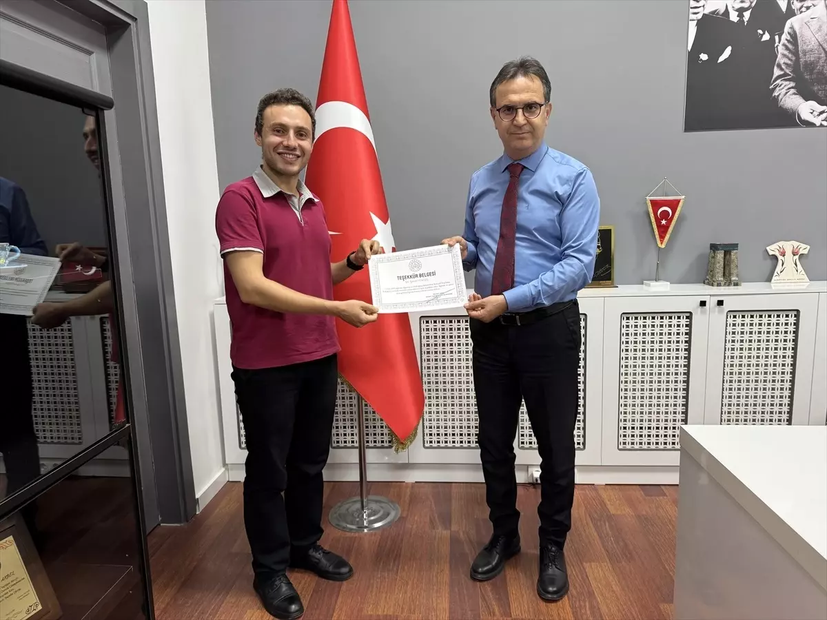 Atık Pil Kampanyasına Teşekkür Belgesi