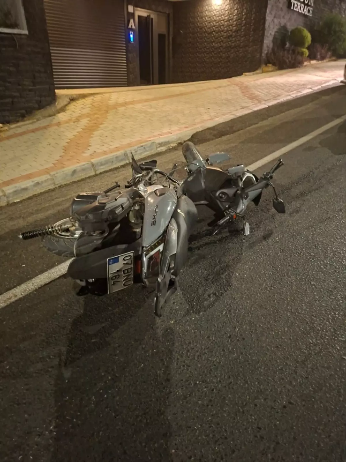 Alanya\'da Motosiklet Kazası: 1 Ölü