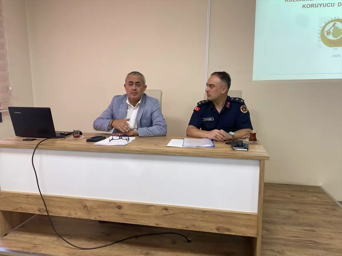 Alaşehir\'de Orman Yangınları ile Mücadele Toplantısı