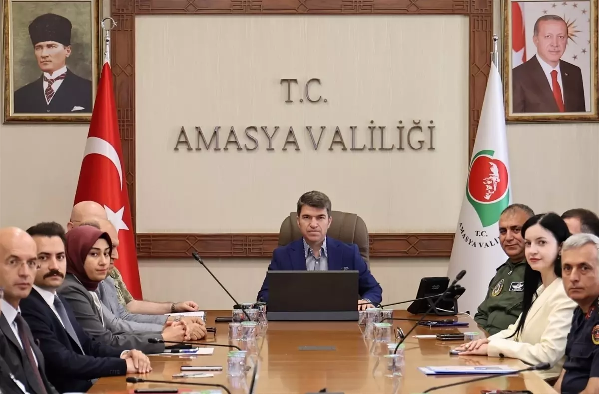 Amasya\'da Güvenlik ve Asayiş Toplantısı
