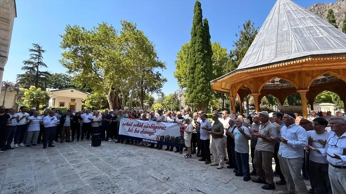 Amasya\'da Filistin\'e Destek Programı