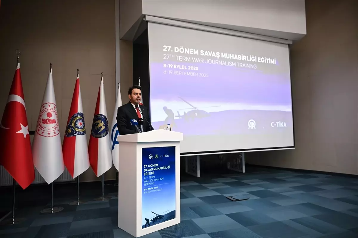Anadolu Ajansının "27. Dönem Savaş Muhabirliği Eğitimi" başladı