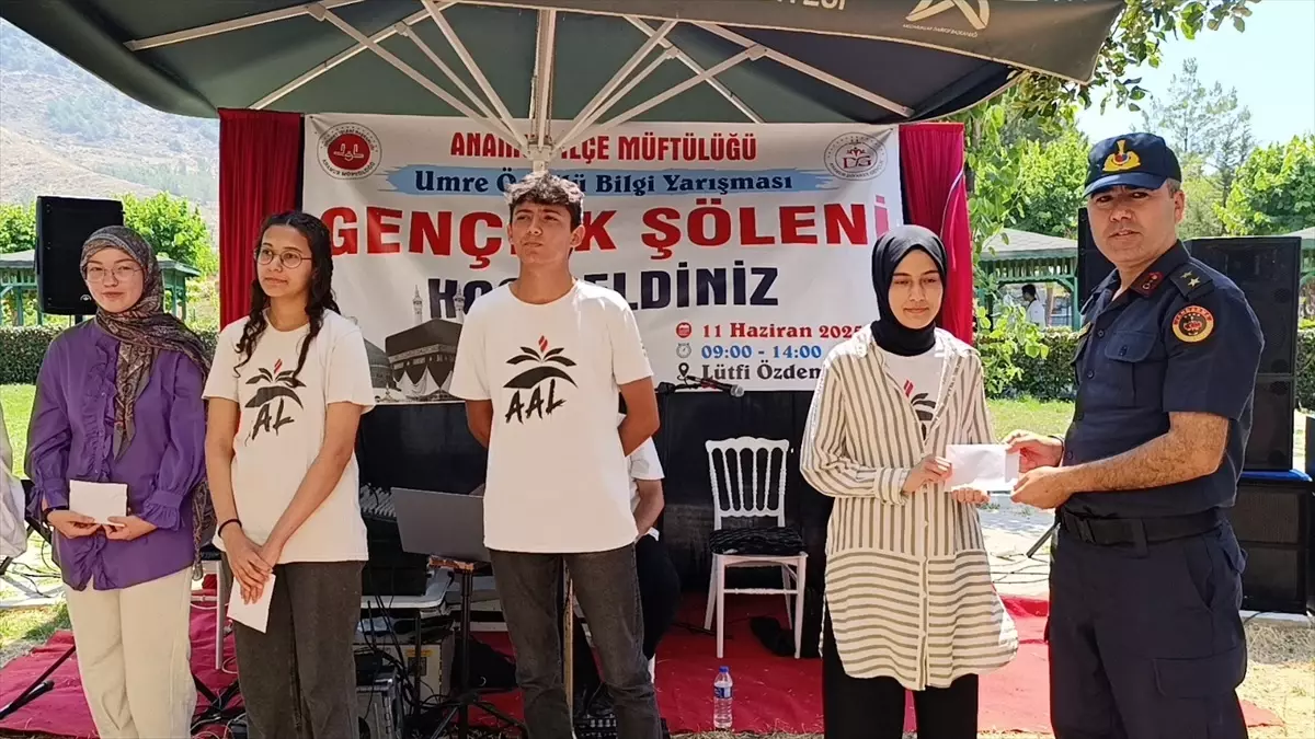 Anamur\'da "gençlik şöleni" yapıldı