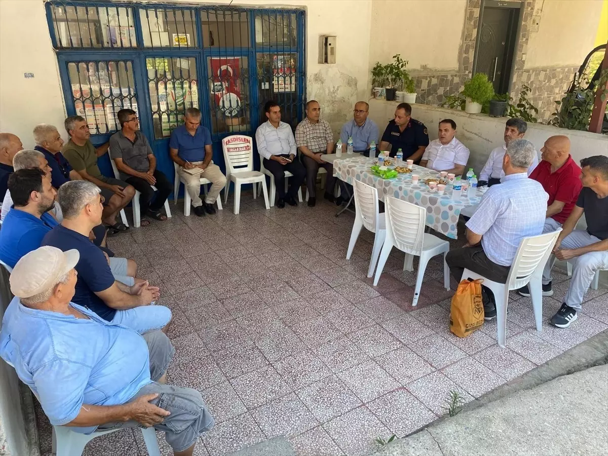 Kaymakam Duru Mahallelerde Vatandaşlarla Buluştu