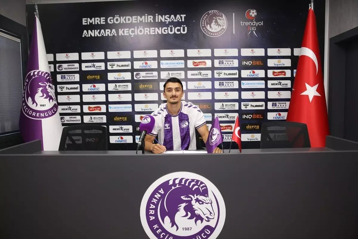 Keçiörengücü Berkan Mahmut\'u Kadrosuna Kattı