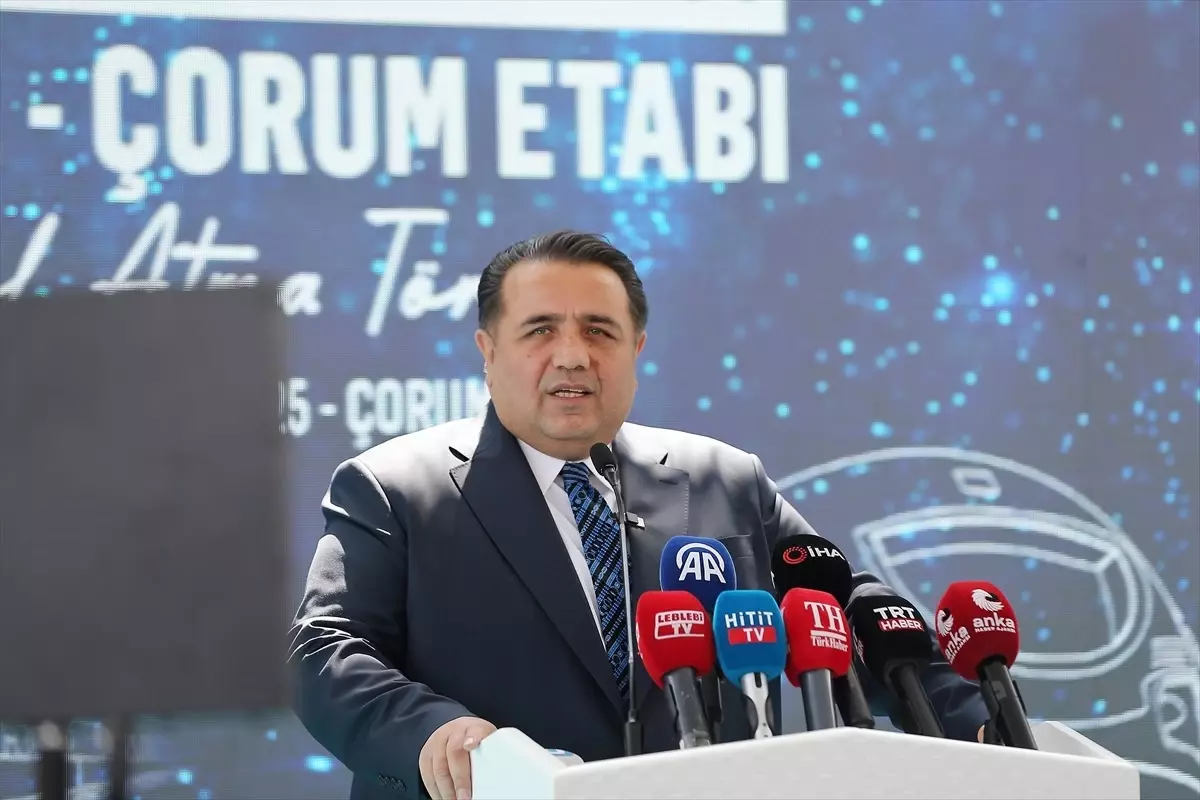 Ankara-Kırıkkale-Çorum-Samsun Hızlı Demiryolu Projesi\'nde "Delice-Çorum" etabının temeli atıldı