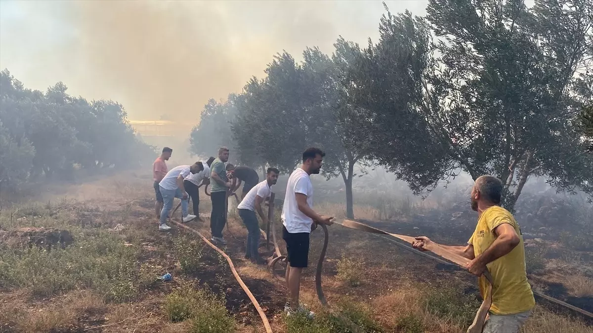 Aksu\'daki Yangın Kontrol Altında