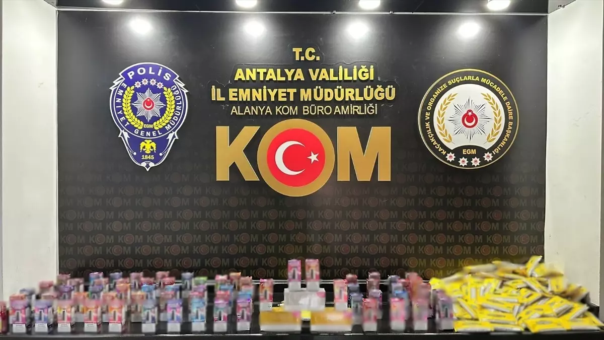 Antalya\'da Kaçakçılık Operasyonları