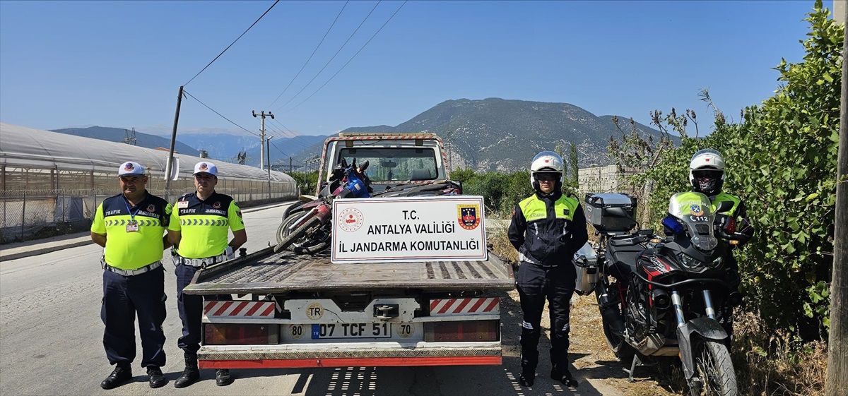 Antalya\'da Motosiklet Denetimleri