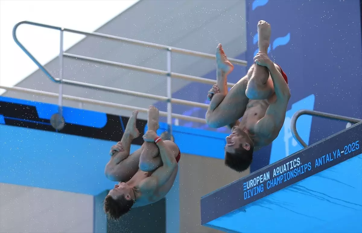 Antalya\'da Avrupa Su Sporları Atlama Şampiyonası Sona Erdi