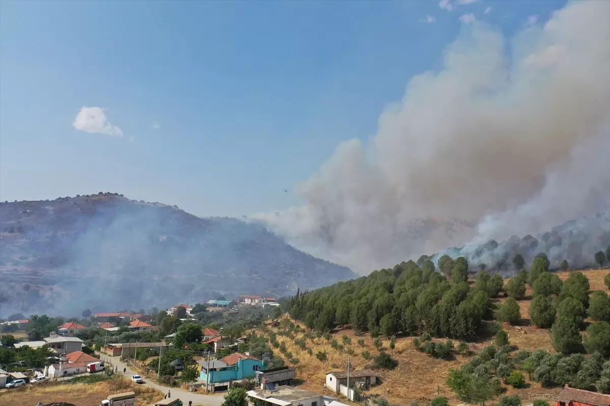 Aydın\'da Yangın Kontrol Altına Alındı