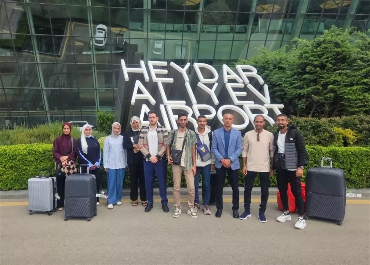 Azerbaycan, Filistinli Öğrencileri Tahliye Etti