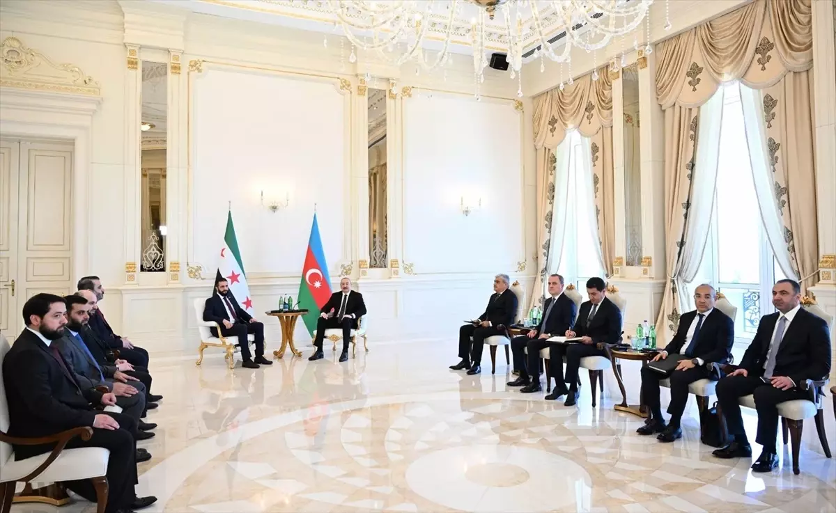 Azerbaycan ve Suriye Arasında İşbirliği Görüşmesi