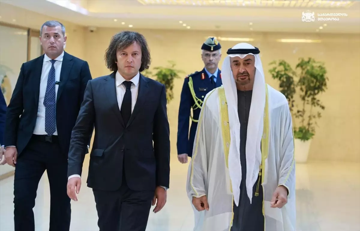 BAE Devlet Başkanı Gürcistan\'ı Ziyaret Etti