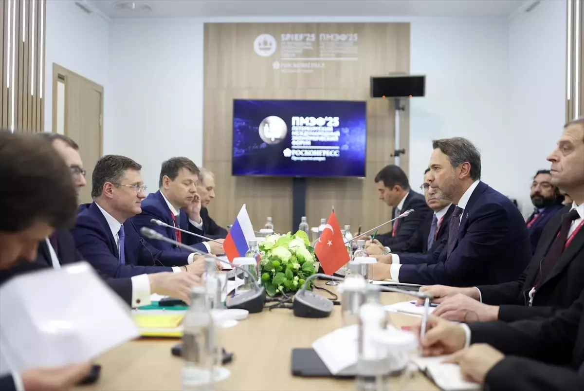 Türkiye ve Rusya Enerji İşbirliğini Geliştiriyor