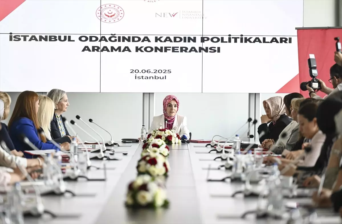 Bakan Göktaş, "İstanbul Odağında Kadın Politikaları Arama Konferansı"nda konuştu Açıklaması