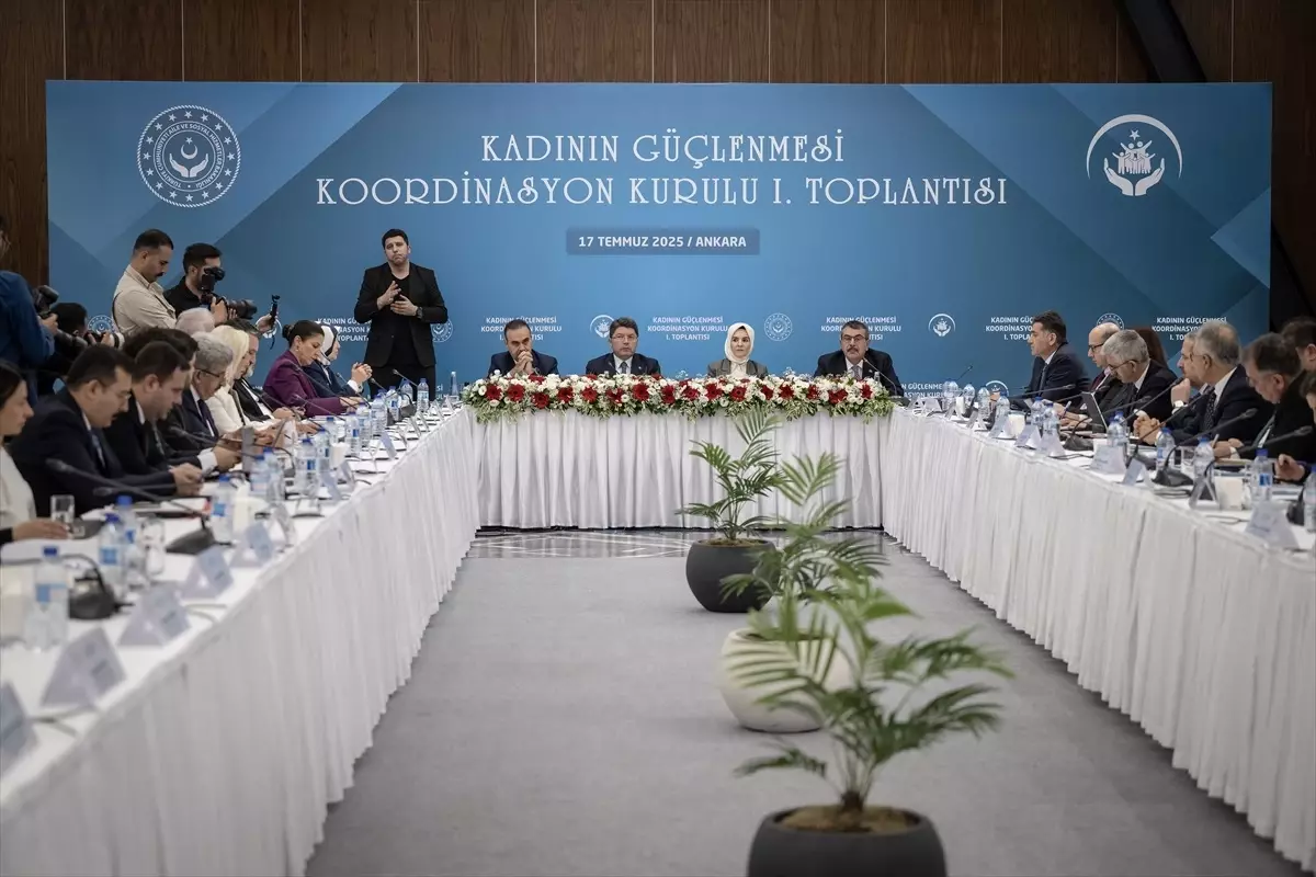 Bakan Göktaş, Kadının Güçlenmesi Koordinasyon Kurulu 1. Toplantısı\'nda konuştu Açıklaması