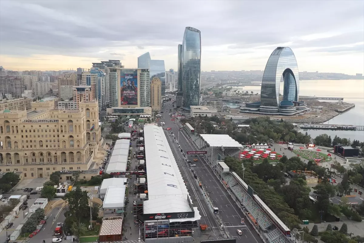 Bakü\'de Formula 1 Heyecanı