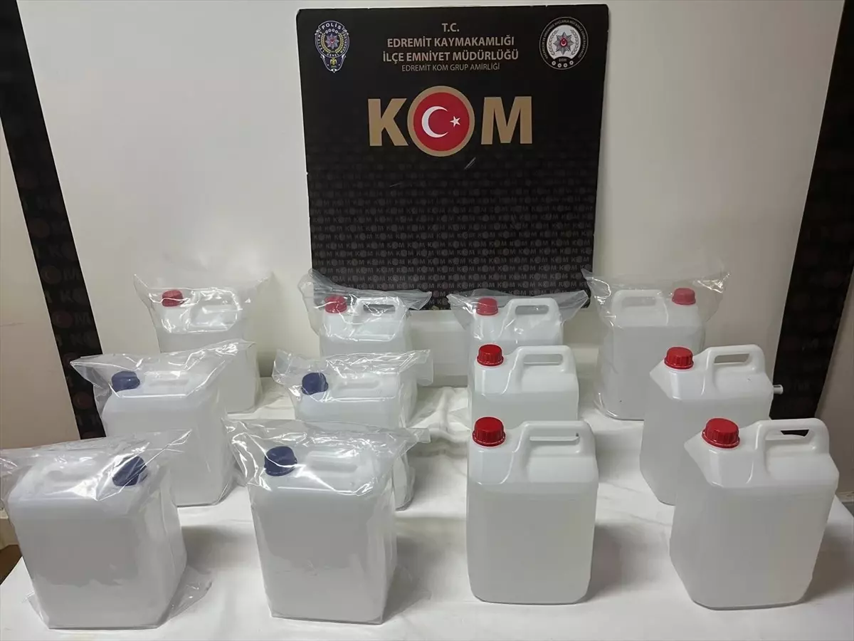 Edremit\'te Kaçakçılık Operasyonu