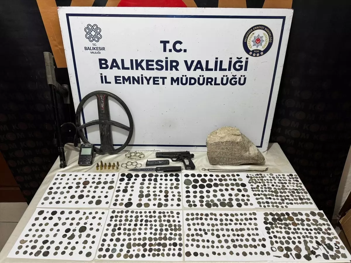Bandırma\'da Tarihi Eser Operasyonu