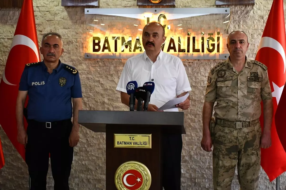 Batman\'da Güvenlik Değerlendirme Toplantısı