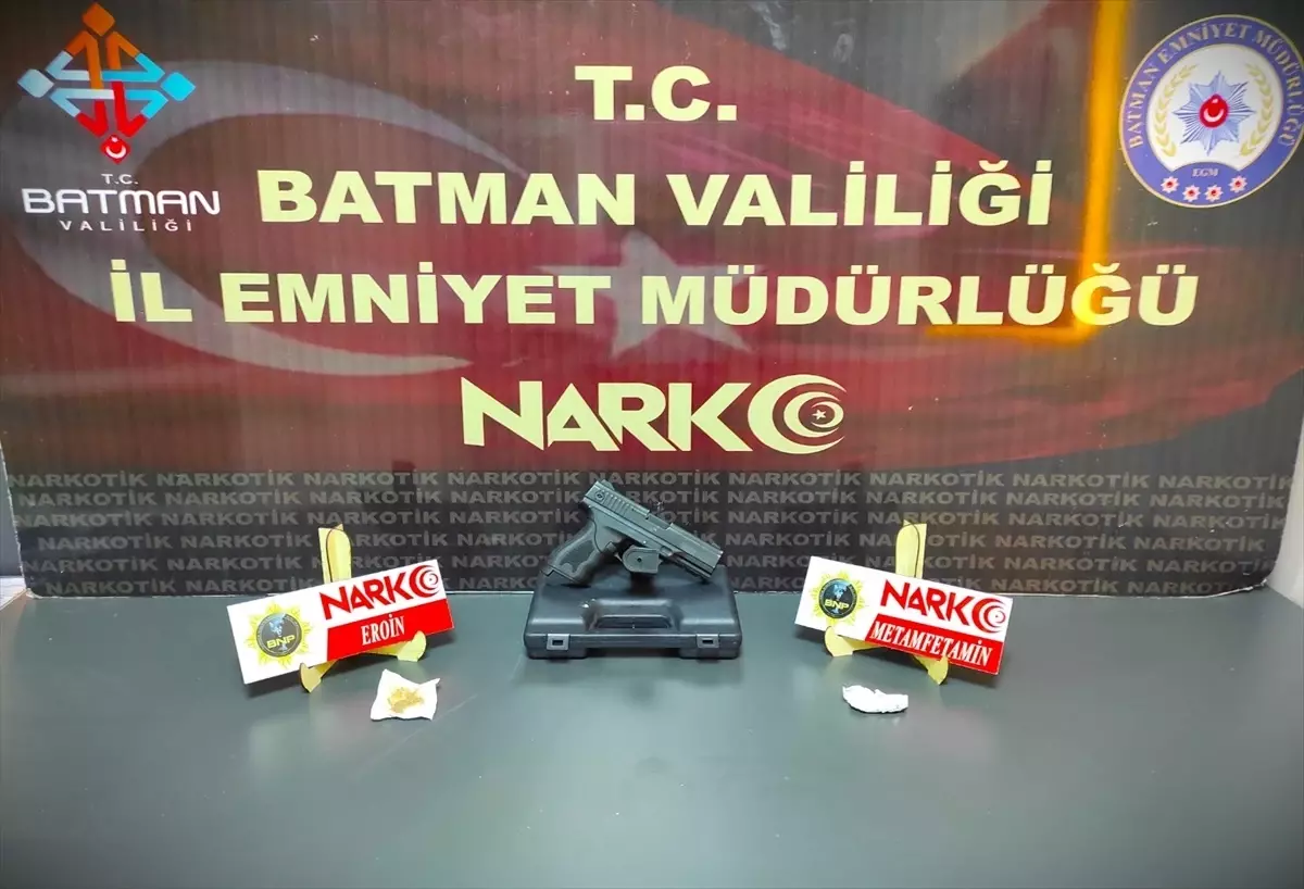 Batman\'da Uyuşturucu Operasyonu: 7 Tutuklama