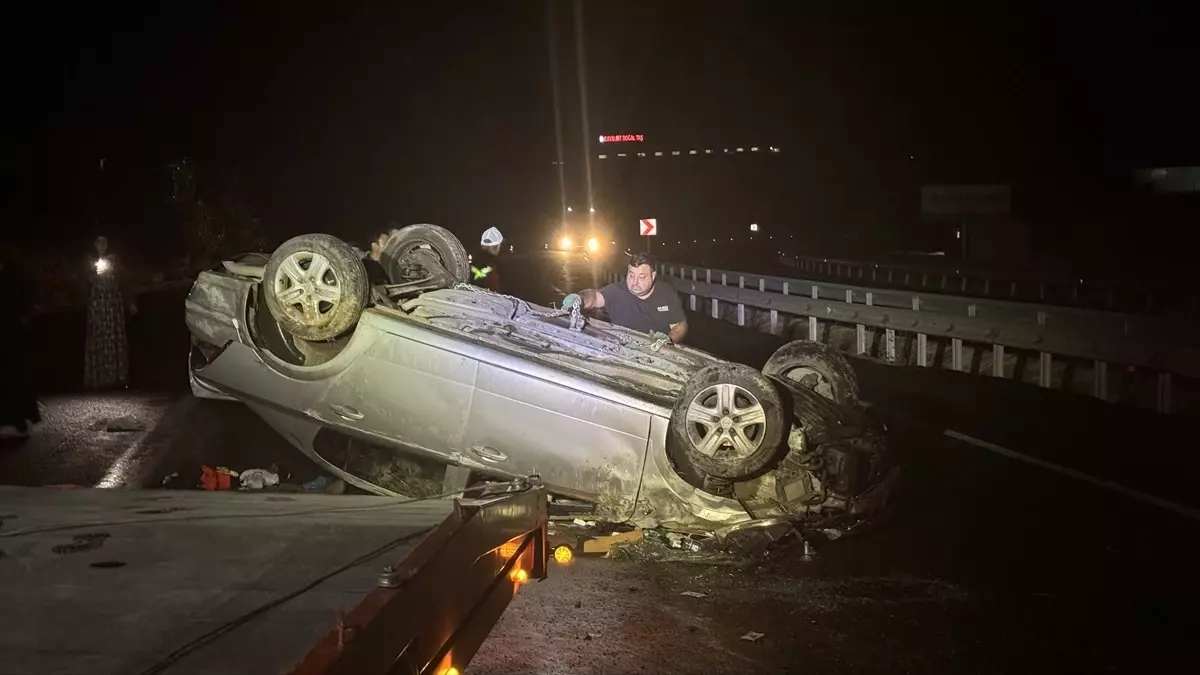 Bayburt\'ta Trafik Kazası: 6 Yaralı