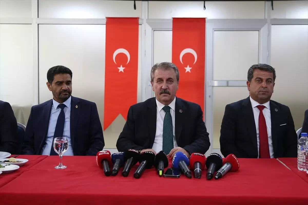 Destici’den PKK ve Deprem Konuşması