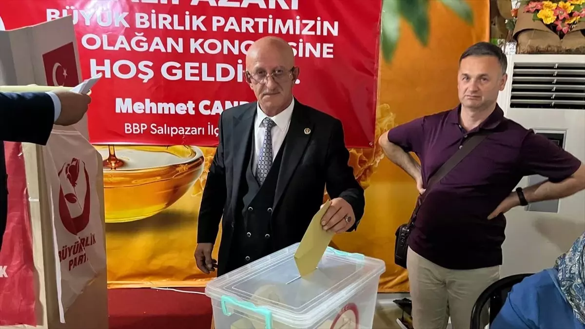 BBP Salıpazarı\'nda Candal Güven Tazeledi