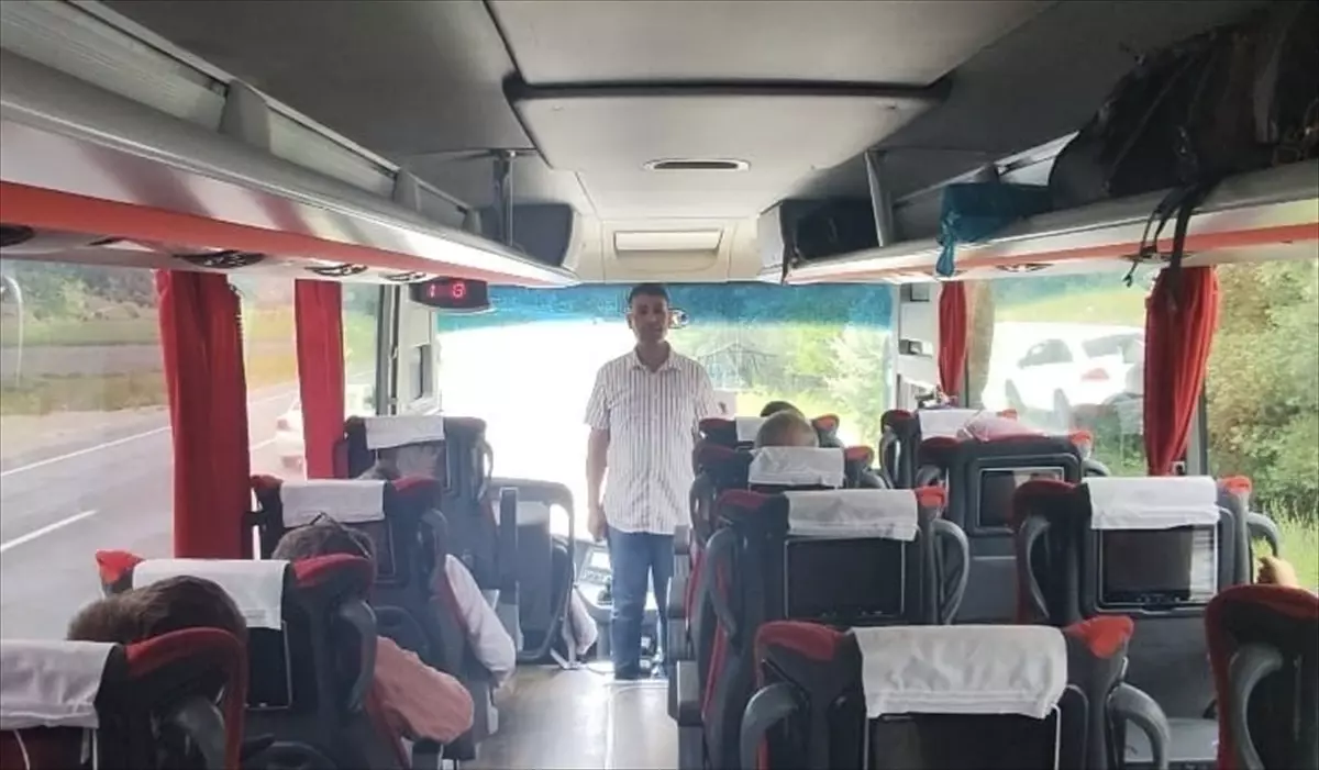 Beyşehir\'de Otobüs Denetimi