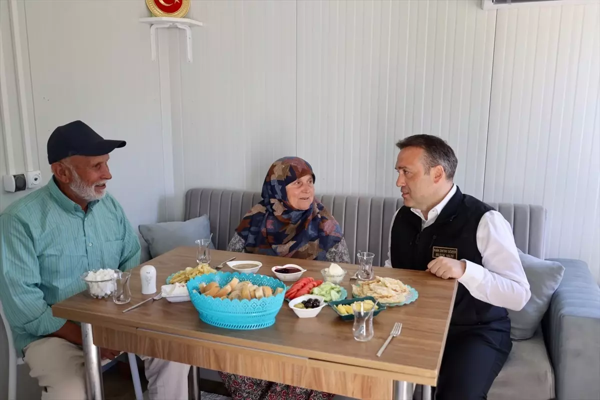 Orman Yangınları Sonrası Konteyner Kurulumları Tamamlandı