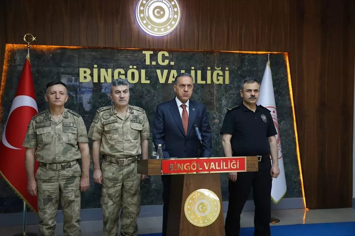 Bingöl\'de Güvenlik Toplantısı Yapıldı
