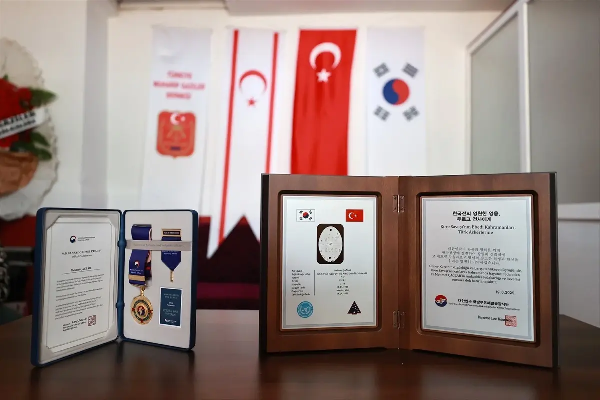 Bir fotoğrafı bile olmayan Kore şehidinin künyesi 74 yıl sonra bulunup ailesine verildi