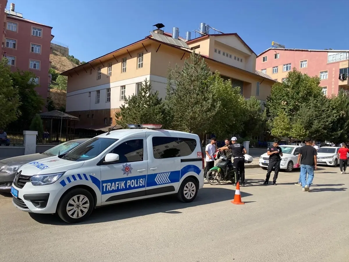 Hizan\'da Motosiklet Denetimi Yapıldı